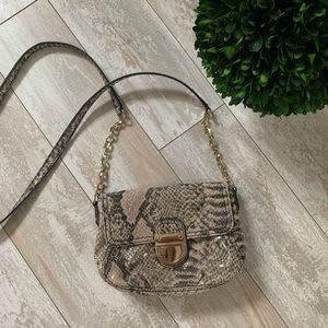 Banana Republic • GUC Faux Snakeskin Crossbody